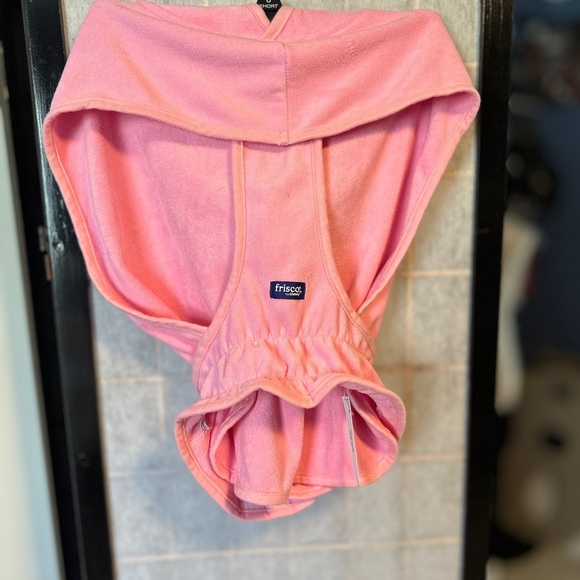 Pink Flamingo Hooded Towel - Picture 2 of 3